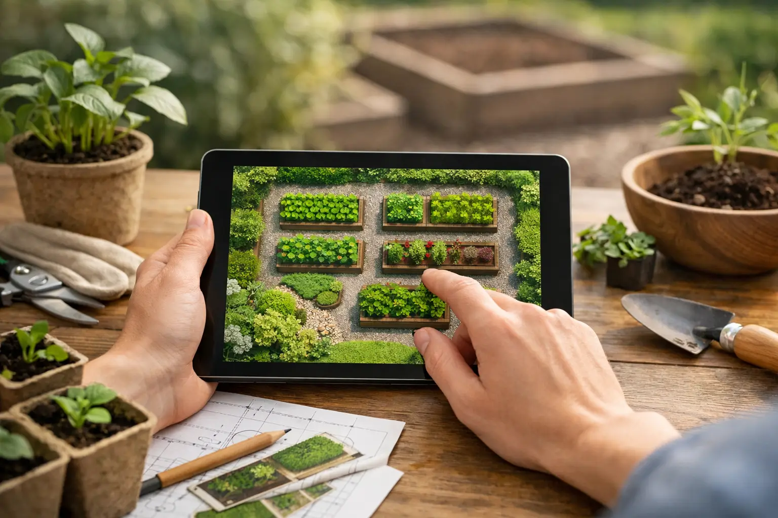 Så planerar du odlingsbäddar digitalt i tid