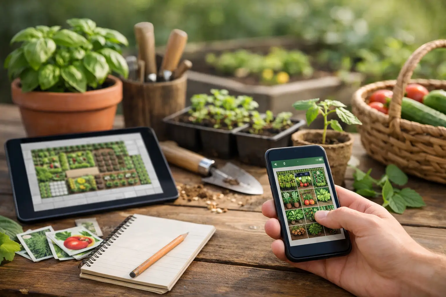 Välj rätt app för att planera odling