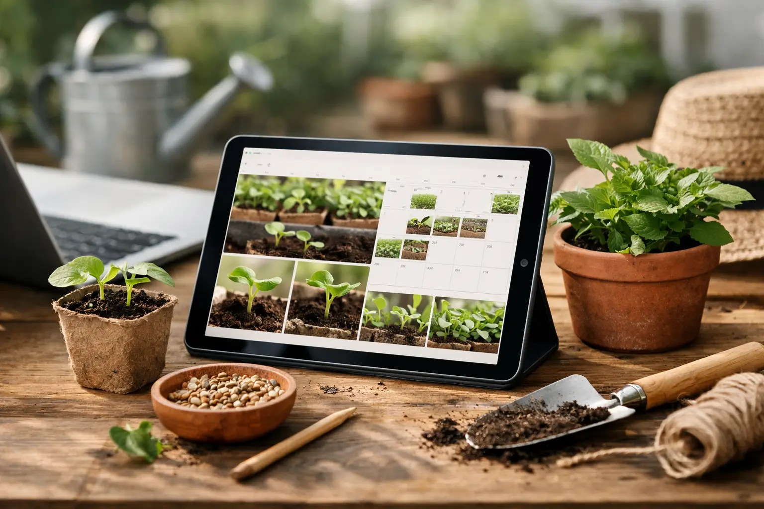 Digital såkalender eller odlingsjournal för dig
